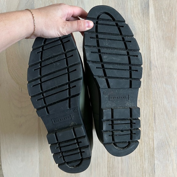 Everlane Olive Green Ankle Rain Boots - Picture 9 of 10